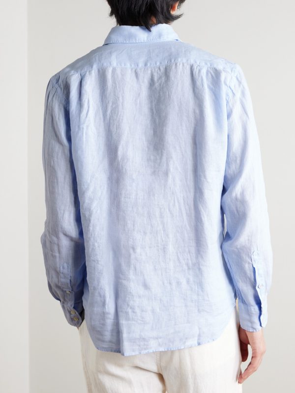 Paul Pat Linen Shirt - BK Paul Pat Linen Shirt - BK