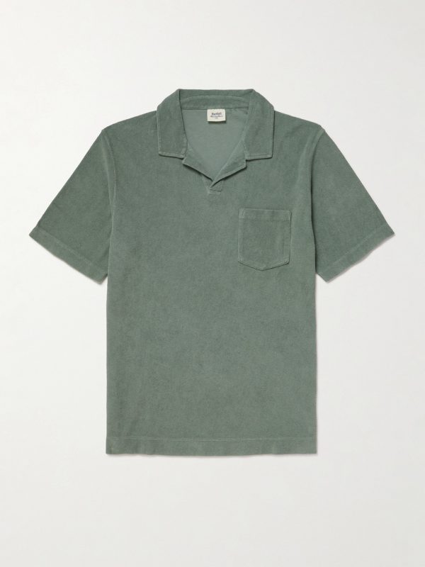 Cotton-Terry Polo Shirt Cotton-Terry Polo Shirt