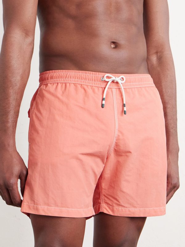 Slim-Fit Mid-Length Swim Shorts - FR Slim-Fit Mid-Length Swim Shorts - FR