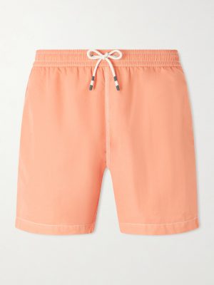 Slim-Fit Mid-Length Swim Shorts Slim-Fit Mid-Length Swim Shorts