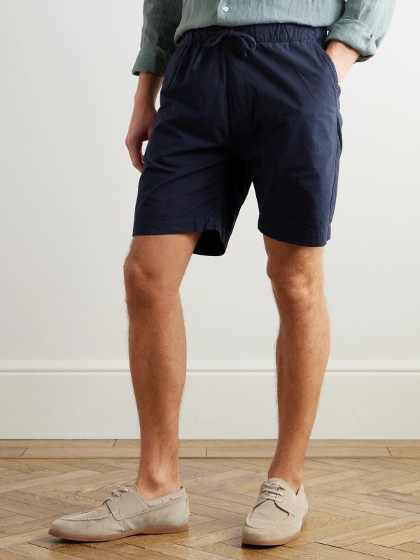 Joggy Slim-Fit Cotton Drawstring Shorts - FR Joggy Slim-Fit Cotton Drawstring Shorts - FR