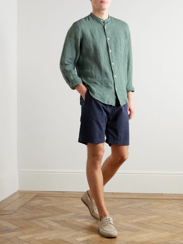 Joggy Slim-Fit Cotton Drawstring Shorts - OU Joggy Slim-Fit Cotton Drawstring Shorts - OU