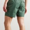 Slim-Fit Mid-Length Recycled Swim Shorts - BK