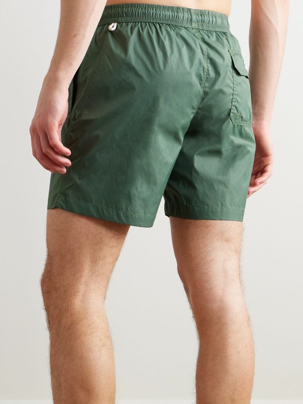 Slim-Fit Mid-Length Recycled Swim Shorts - BK