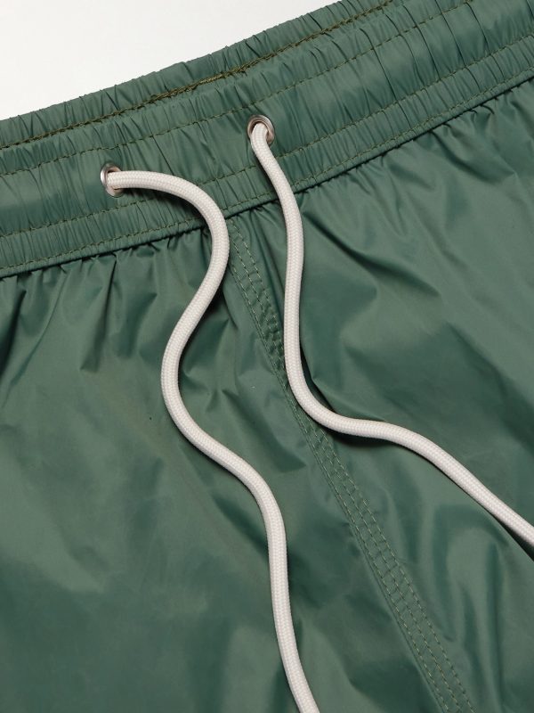 Slim-Fit Mid-Length Recycled Swim Shorts - CU