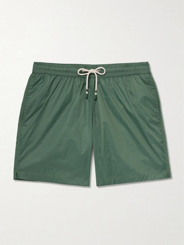 Slim-Fit Mid-Length Recycled Swim Shorts