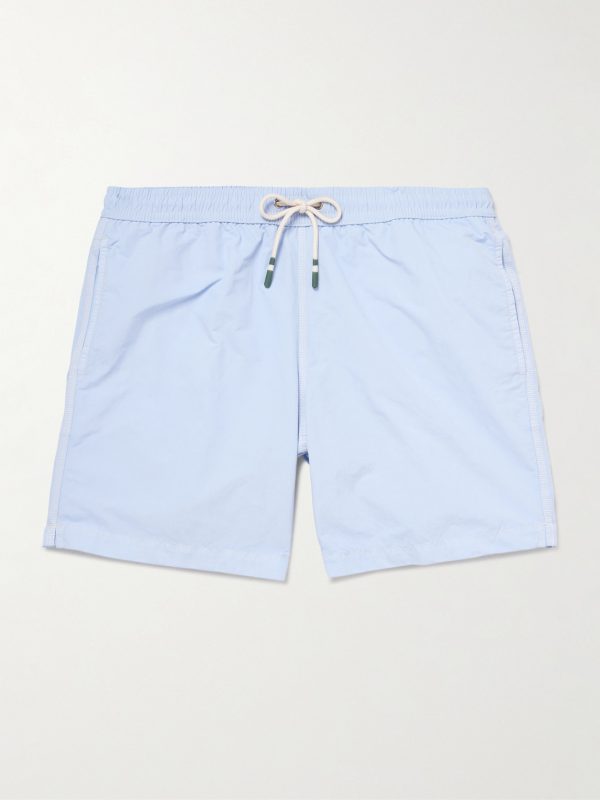 Slim-Fit Mid-Length Swim Shorts Slim-Fit Mid-Length Swim Shorts