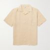 Palmito Mc Pat Convertible-Collar Linen Shirt Palmito Mc Pat Convertible-Collar Linen Shirt