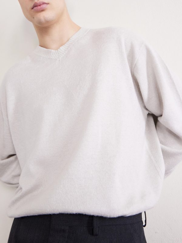 Linen and Cotton-Blend Sweater - CU Linen and Cotton-Blend Sweater - CU