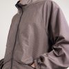 Reversible Checked Silk-Taffeta Jacket - CU