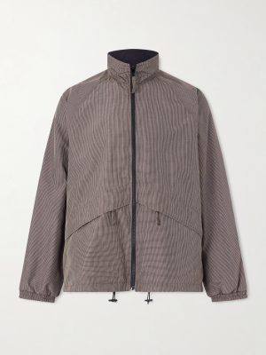 Reversible Checked Silk-Taffeta Jacket Reversible Checked Silk-Taffeta Jacket
