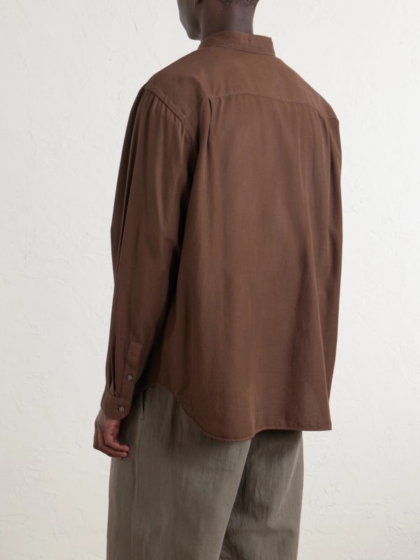 Cotton and Silk-Blend Shirt - BK