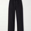 Wide-Leg Cotton-Blend Gabardine Drawstring Trousers Wide-Leg Cotton-Blend Gabardine Drawstring Trousers