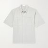 Cotton and Silk-Blend Shirt Cotton and Silk-Blend Shirt