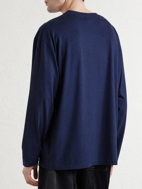 Wool Long-Sleeved T-Shirt - BK Wool Long-Sleeved T-Shirt - BK