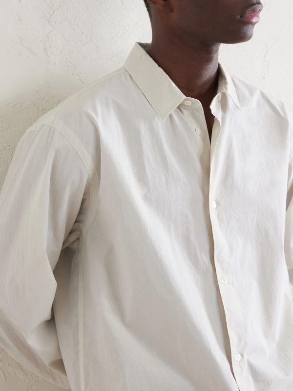 Oversized Cotton-Poplin Shirt - CU Oversized Cotton-Poplin Shirt - CU