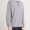 Striped Suvin Cotton-Jersey Polo Shirt - FR