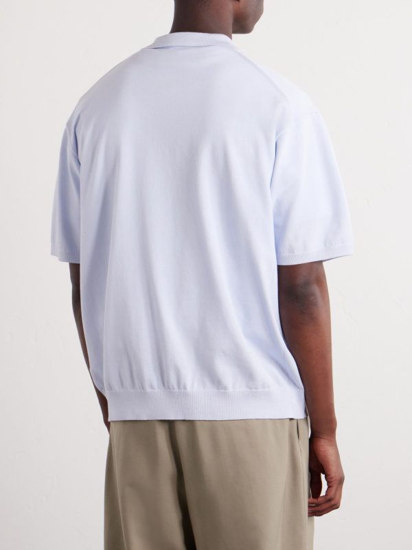 Knitted Polo Shirt - BK Knitted Polo Shirt - BK