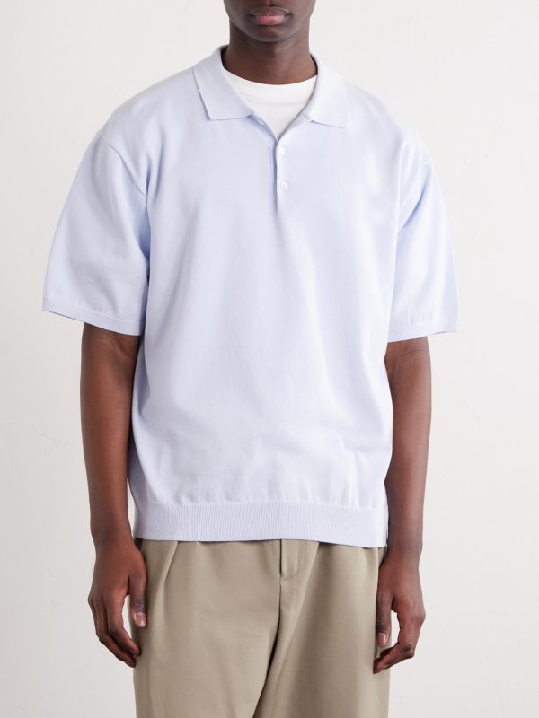 Knitted Polo Shirt - FR Knitted Polo Shirt - FR