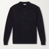 Cotton-Blend Polo Sweater Cotton-Blend Polo Sweater