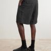 Wide-Leg Cotton and Linen-Blend Twill Shorts - BK Wide-Leg Cotton and Linen-Blend Twill Shorts - BK