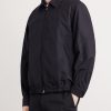 Cotton-Blend Gabardine Harrington Jacket - FR