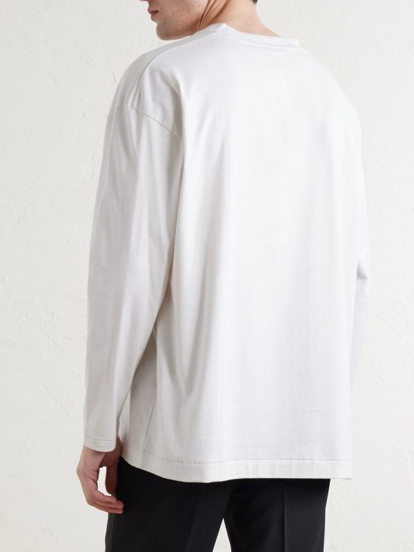 Suvin Cotton Long-Sleeved T-Shirt - BK Suvin Cotton Long-Sleeved T-Shirt - BK