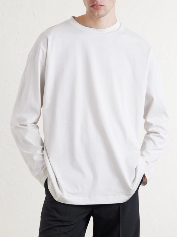 Suvin Cotton Long-Sleeved T-Shirt - FR Suvin Cotton Long-Sleeved T-Shirt - FR