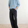 Suvin Cotton Long-Sleeved T-Shirt - OU