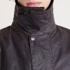 Beaufort Corduroy-Trimmed Waxed-Cotton Jacket - CU