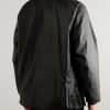 Bedale corduroy-trimmed waxed-cotton jacket - BK Bedale corduroy-trimmed waxed-cotton jacket - BK