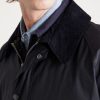 Ashby Corduroy-Trimmed Waxed-Cotton Jacket - CU Ashby Corduroy-Trimmed Waxed-Cotton Jacket - CU