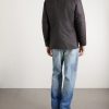 Ashby Corduroy-Trimmed Waxed-Cotton Jacket - BK