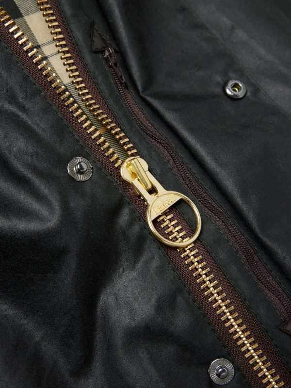 Beaufort Corduroy-Trimmed Waxed-Cotton Jacket - CU Beaufort Corduroy-Trimmed Waxed-Cotton Jacket - CU