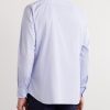 Cutaway-Collar Cotton-Poplin Shirt - BK