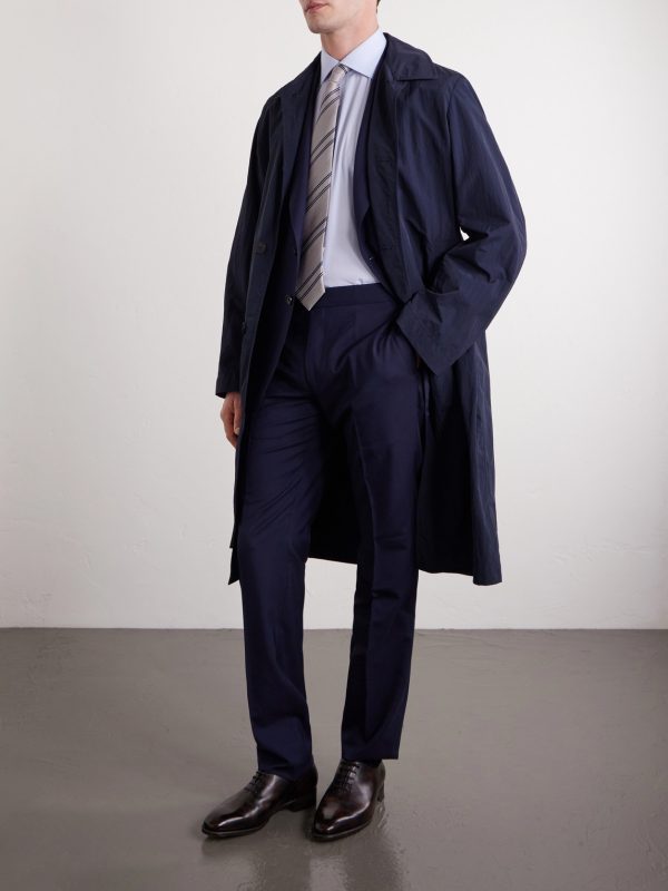 Cutaway-Collar Cotton-Poplin Shirt - OU