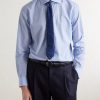 Striped Cotton-Poplin Shirt - FR