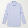 Striped Cotton-Poplin Shirt