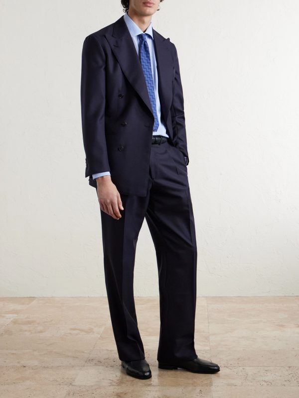 Striped Cotton-Poplin Shirt - OU