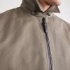 Linen and Cotton-Blend Bomber Jacket - E1 Linen and Cotton-Blend Bomber Jacket - E1