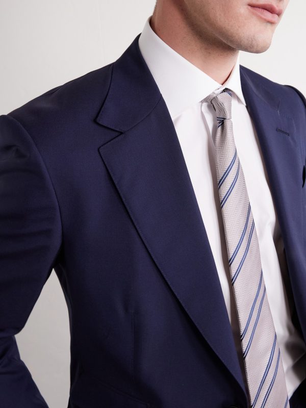 Cutaway-Collar Cotton-Poplin Shirt - CU Cutaway-Collar Cotton-Poplin Shirt - CU
