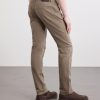 Meribel Straight-Leg Cotton-Blend Trousers - BK