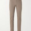 Meribel Straight-Leg Cotton-Blend Trousers
