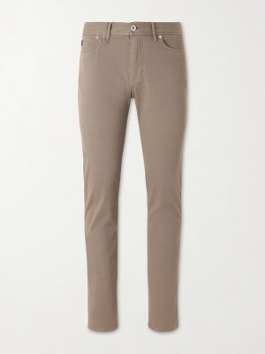 Meribel Straight-Leg Cotton-Blend Trousers