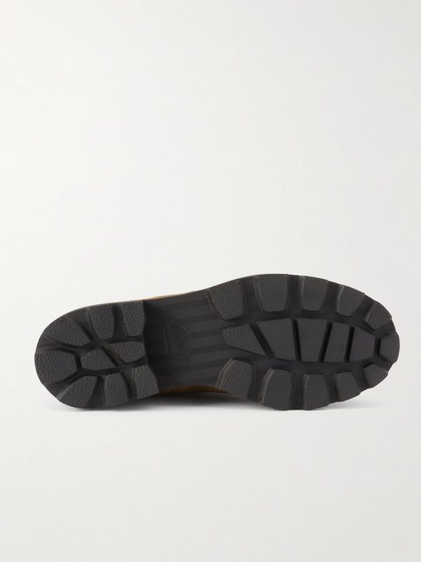 Suede Lace-Up Boots - E1