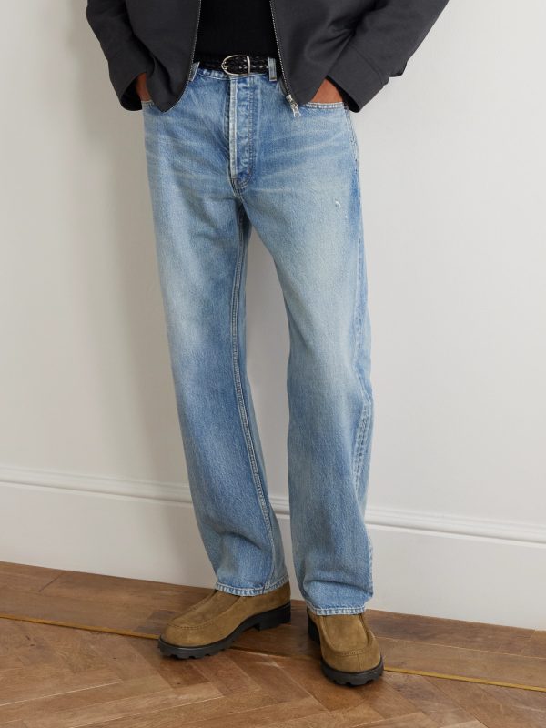 Suede Lace-Up Boots - OU