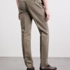 Straight-Leg Linen and Cotton-Blend Trousers - BK Straight-Leg Linen and Cotton-Blend Trousers - BK