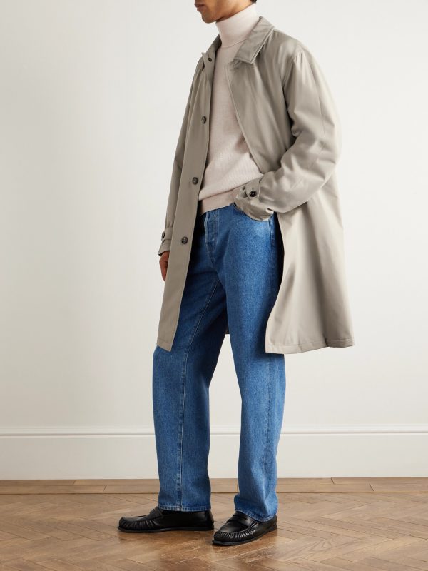 Ribbed Cashmere and Wool-Blend Rollneck Sweater - OU
