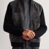 Ribbed Cashmere and Wool-Blend Zip-Up Sweater - E2 Ribbed Cashmere and Wool-Blend Zip-Up Sweater - E2
