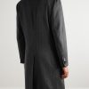 Solferino Herringbone Cashmere Coat - BK Solferino Herringbone Cashmere Coat - BK